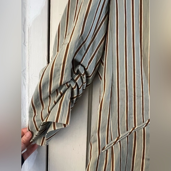 NWT VERONICA BEARD Kiernan Dickey Double-Breasted Striped Blazer 16 - Picture 8 of 15